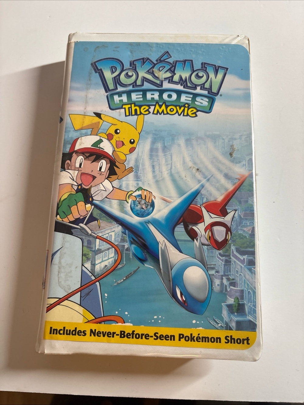 Pokemon Heroes The Movie VHS – Blue Cover